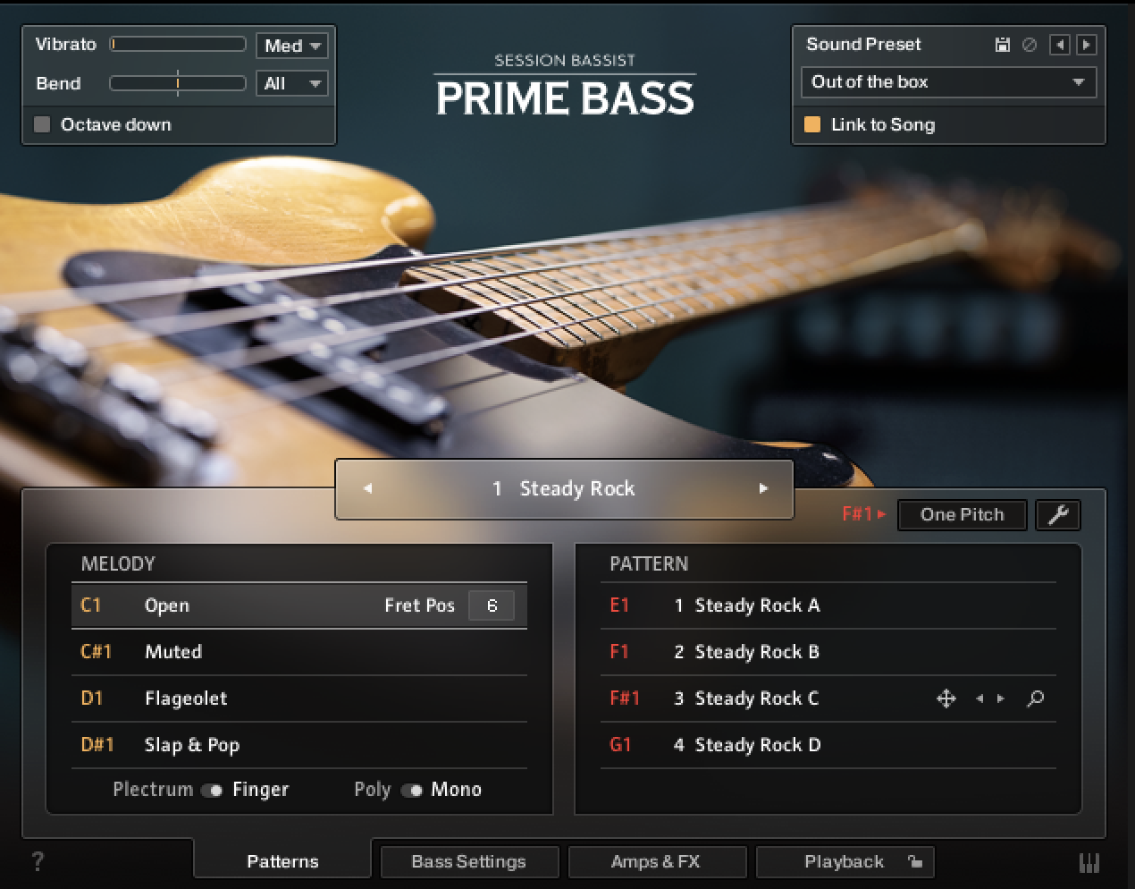 Native Instruments SESSION BASSIST — PRIME BASS